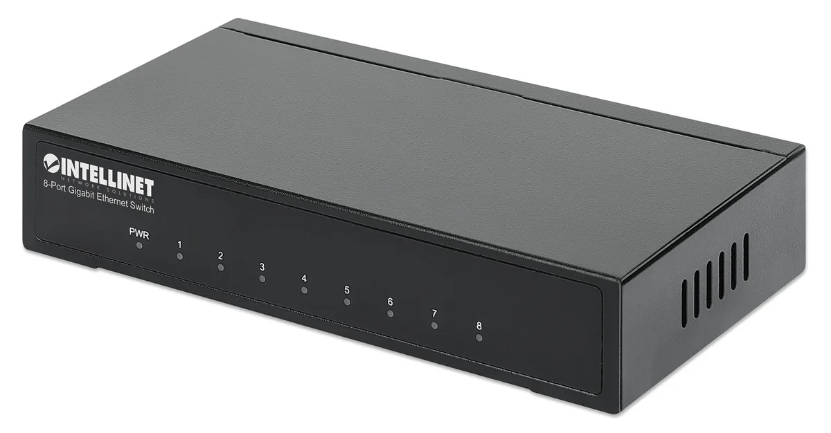 Intellinet Network Solutions Intellinet Network Solutions 530347 8-Port Gigabit network switch — product photo