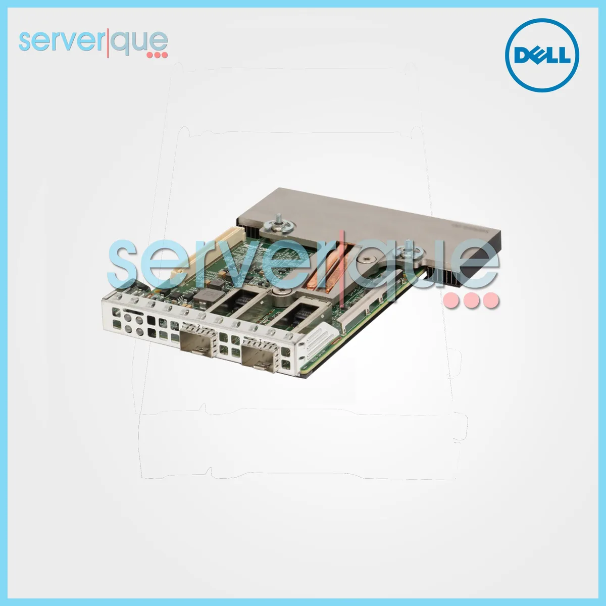 DELL DELL Broadcom 57414 25Gbps Dual-Port SFP28 Network Daughter Card — product photo
