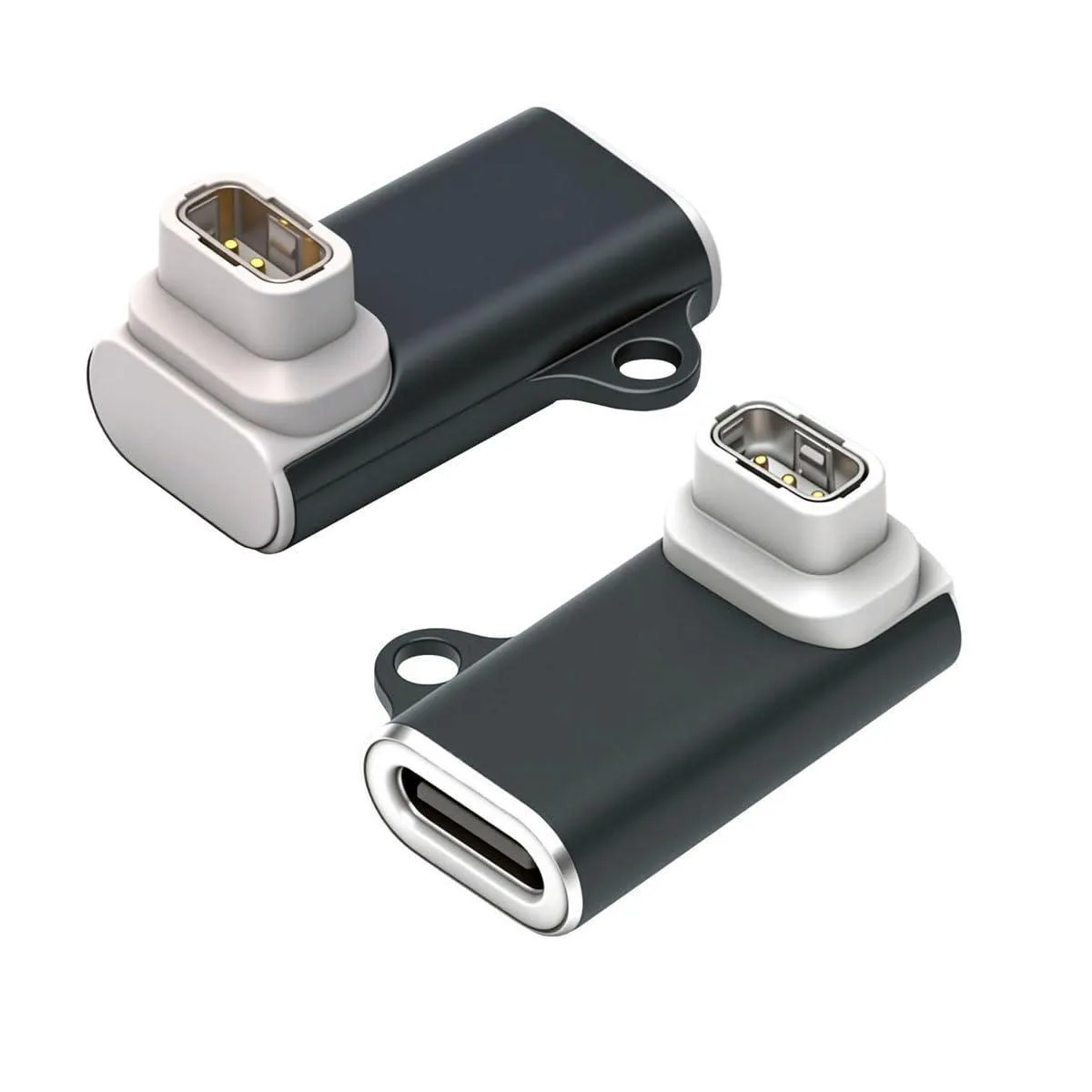 Fervit Fervit USB-C to 3-Pin Smart Watch Charging Adapter 2-Pack Gray — product photo