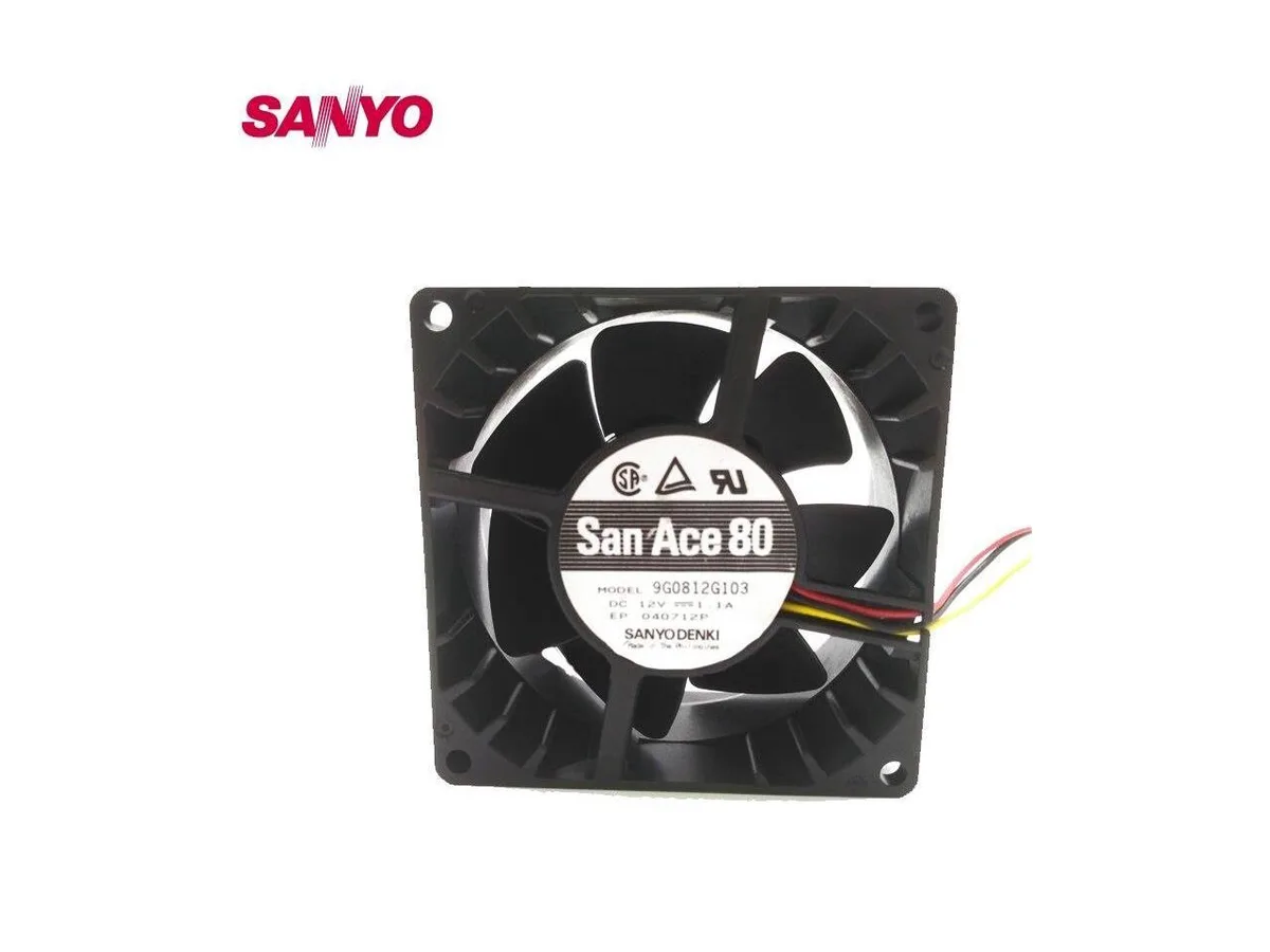 Fans Fans 8038 80x80x38mm 12V 1.1A 9G0812G103 case fan — product photo