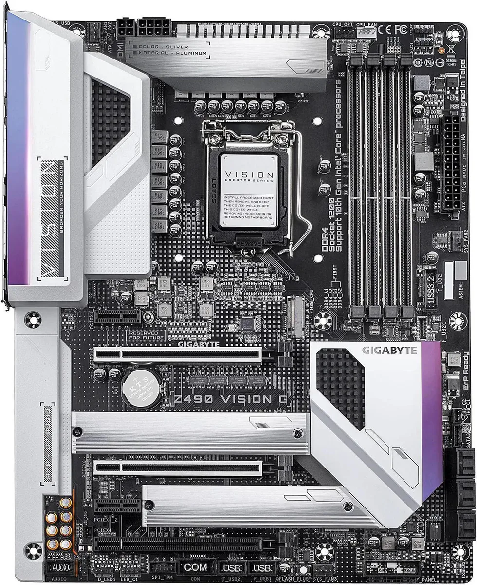 GIGABYTE GIGABYTE Z490 VISION G LGA 1200 Intel motherboard — product photo