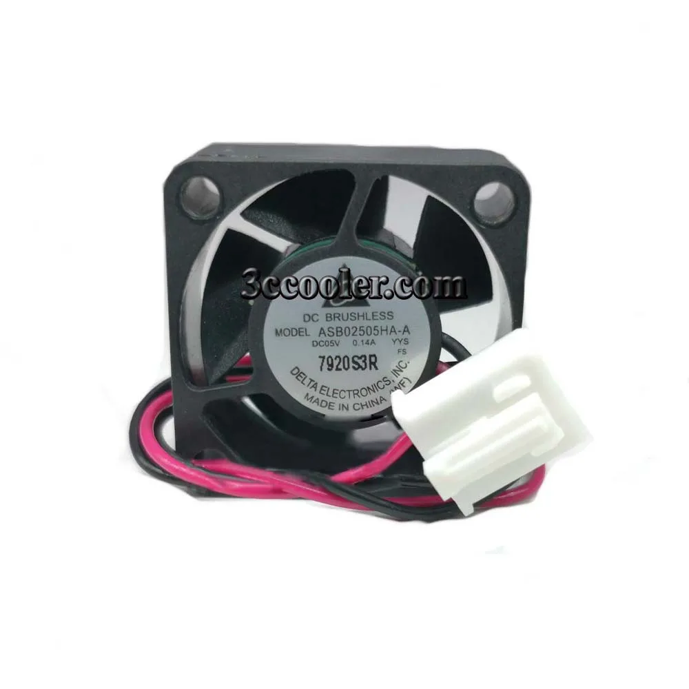 Zyvpee Zyvpee Delta 2510 ASB02505HA-A 5V 0.14A 2 Wires case fan — product photo