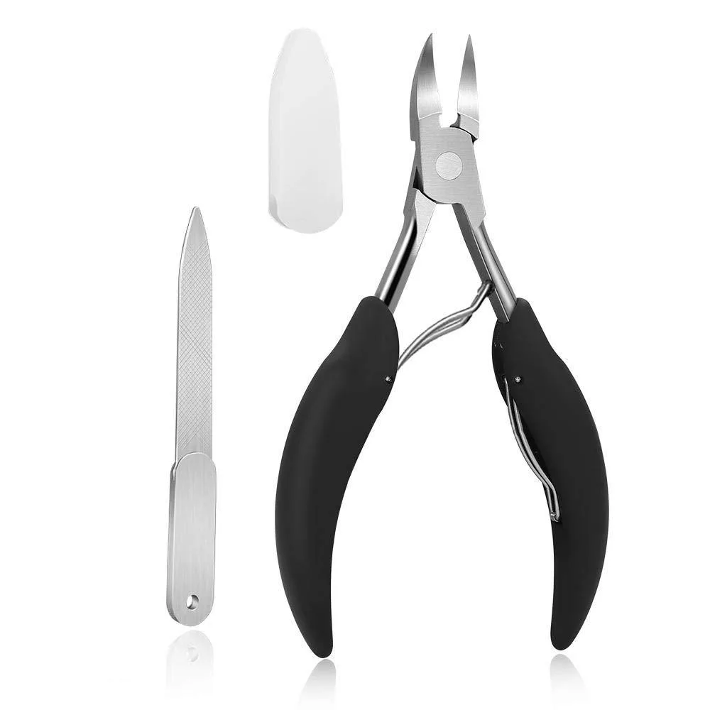  RUOSONG A04 Curved Stainless Steel Toenail Scissors — product photo