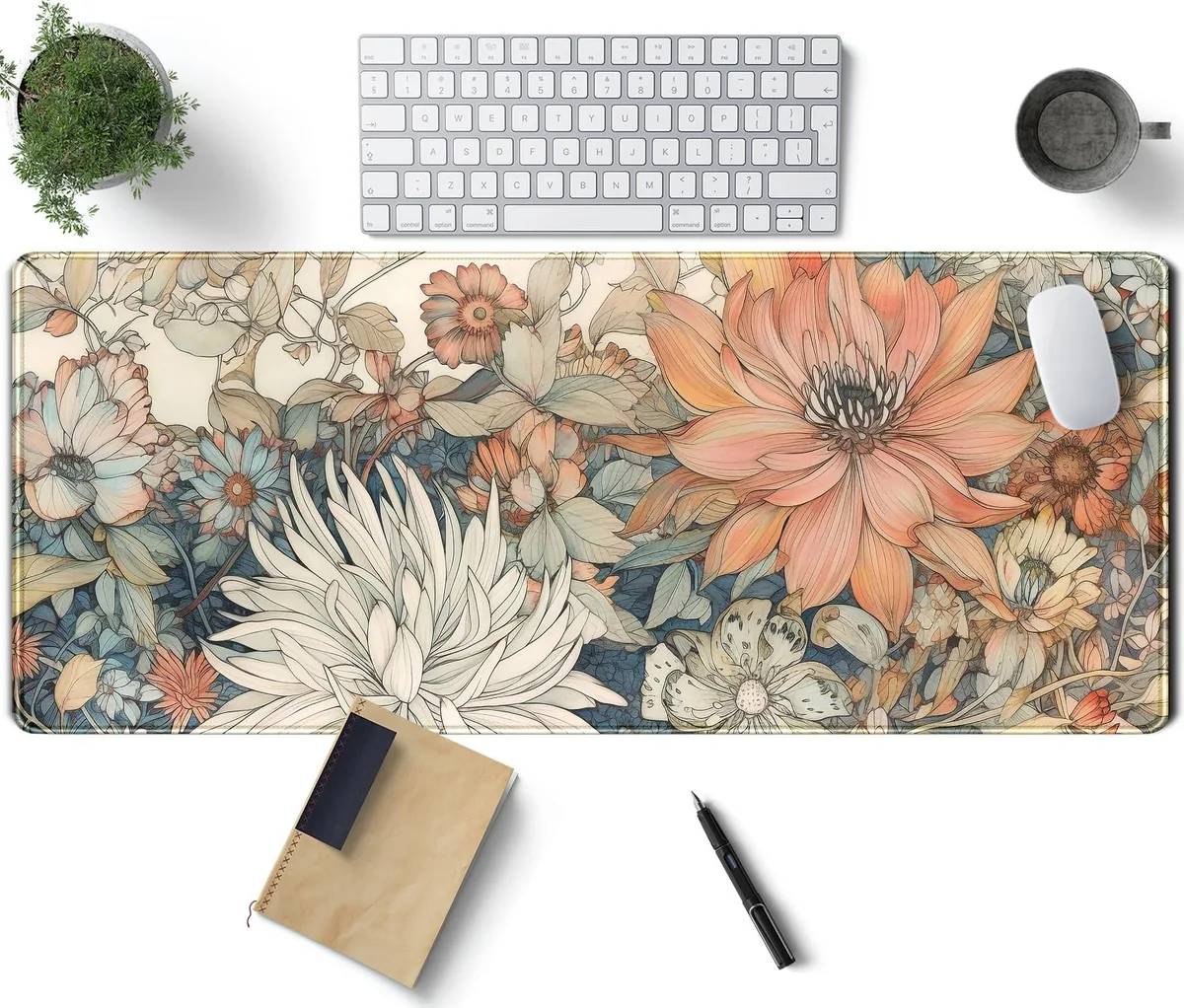 Keychron DXC01 Mouse Pad 31.5x11.8 in Black 2mm — product photo