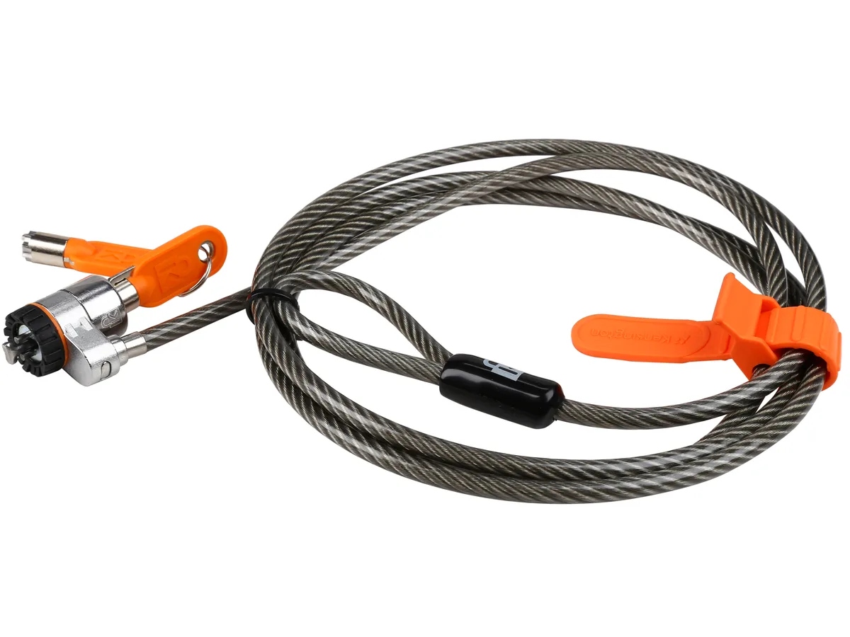 Kensington MicroSaver lock with 1.82m steel cable and T-bar mechanism