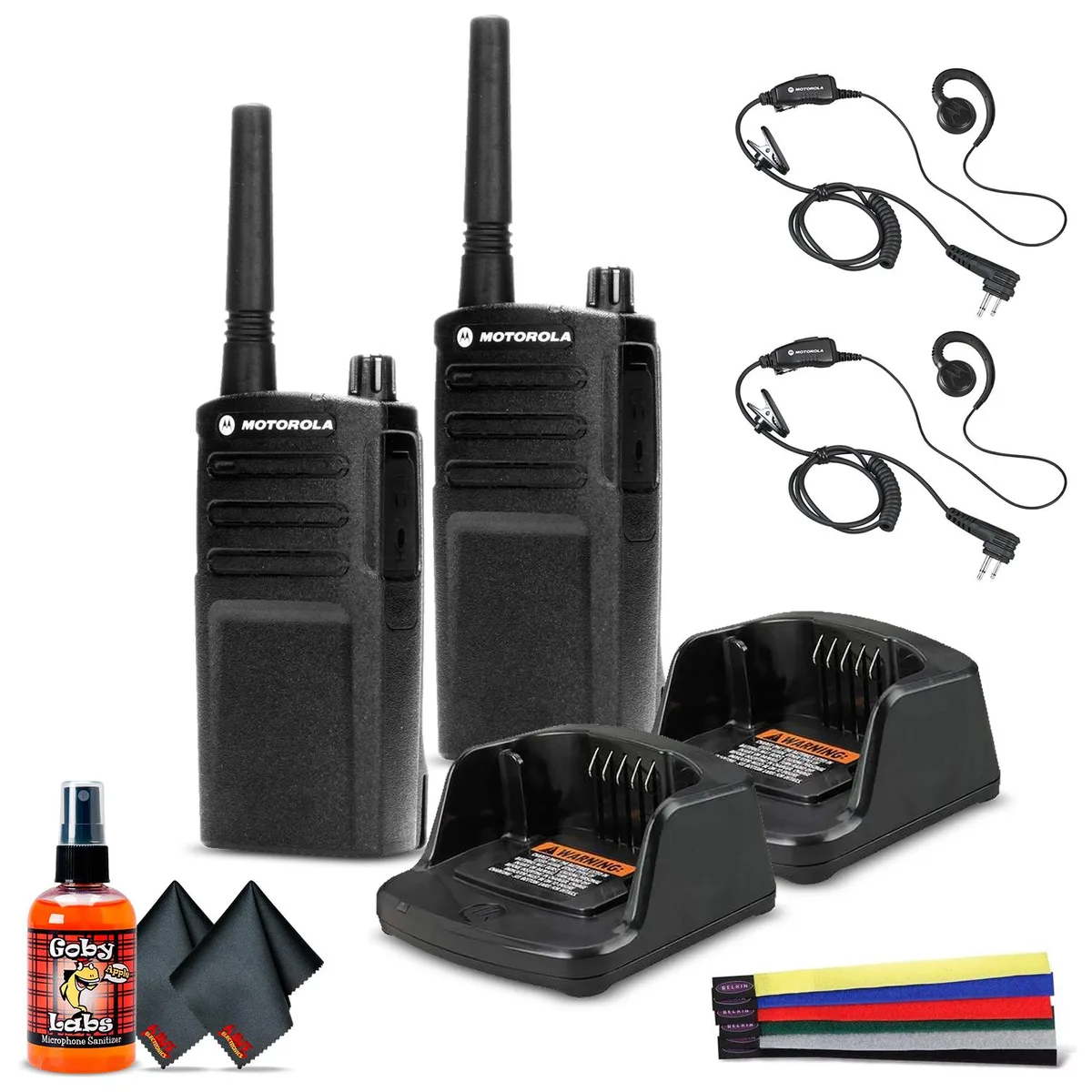 Motorola Motorola RMU2040 2-pack with HKLN4604 earpieces — product photo