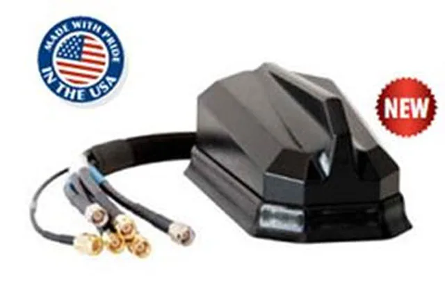 Airgain Airgain AntennaPlus 6-1 Antenna for AirLink MP70 Router Thread Mount Black — product photo