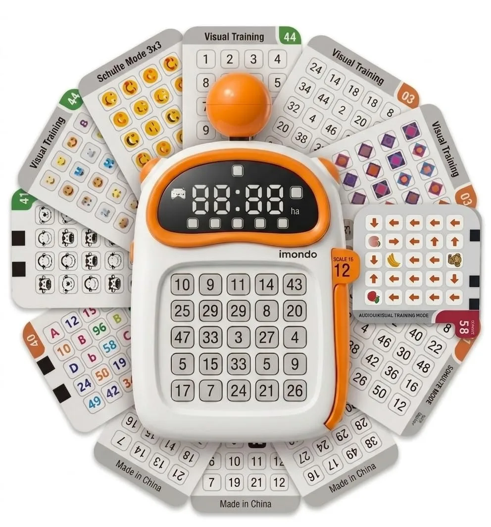Handheld Memory Game & Concentration Toy 61 Educational Activity Cards 2-in-1 Brain Development Toy — product photo