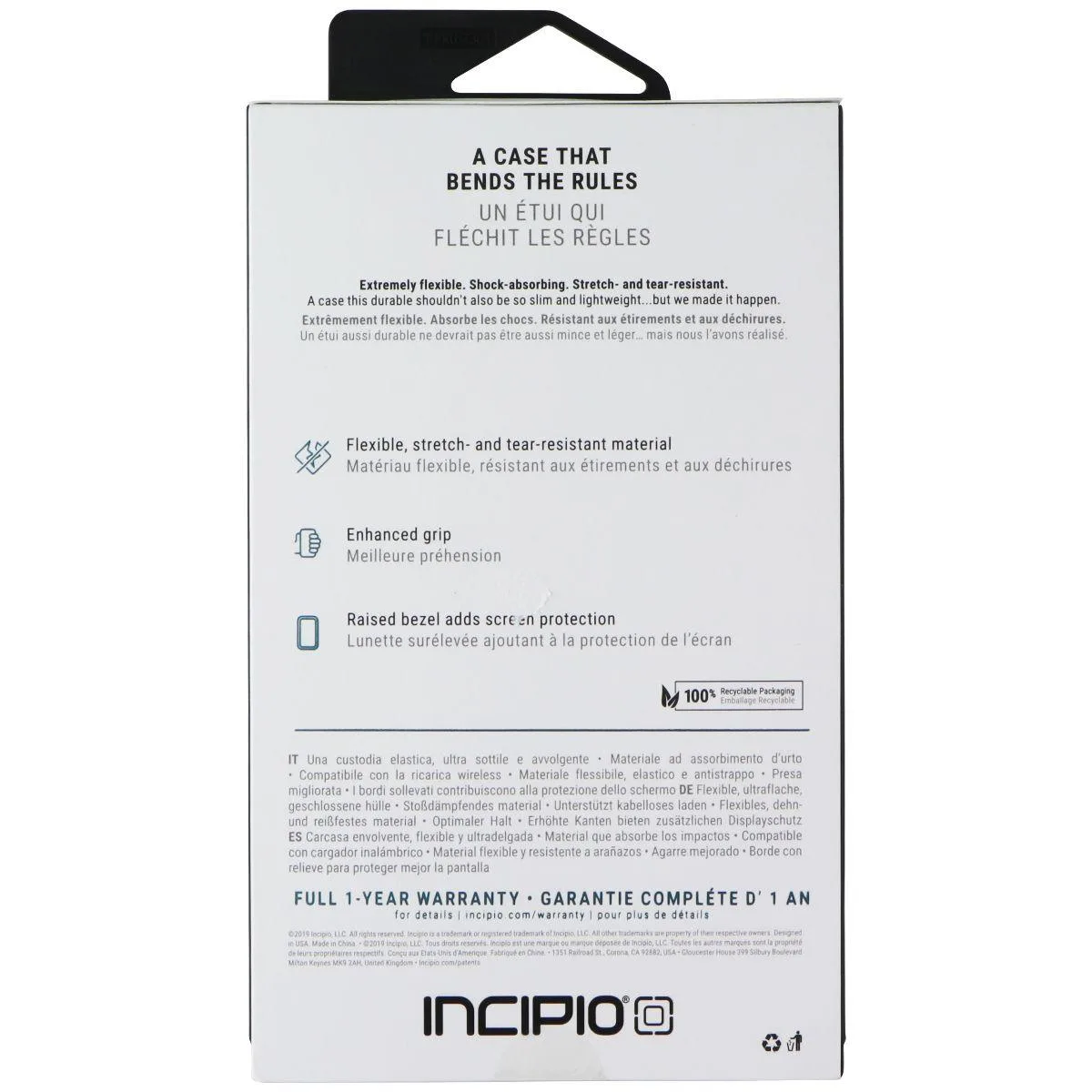 Incipio Incipio NGP Pure Flexible Gel Case iPhone 11 Pro Red — product photo