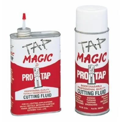 Yellow 16 oz squeeze bottle of Tap Magic Protap cutting fluid