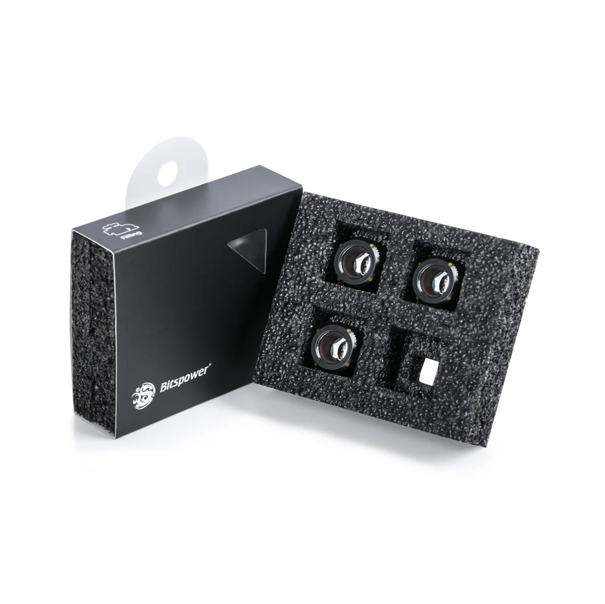 Bitspower Bitspower BP-MBEMLA12-4P G1/4" Multi-Link Fitting 12mm OD 4-pack liquid cooler — product photo
