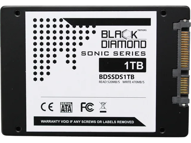 Black Diamond Memory Black Diamond Memory BDSSDS1T 1TB 2.5" SATA enterprise SSD — product photo