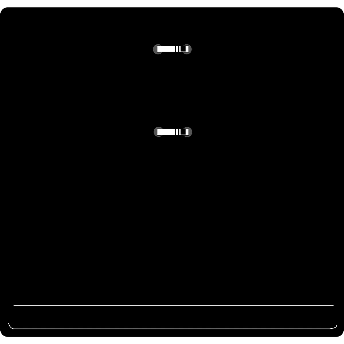  AT-A-GLANCE E1700 Desk Calendar Base 3.5 x 6 Inch Black — product photo