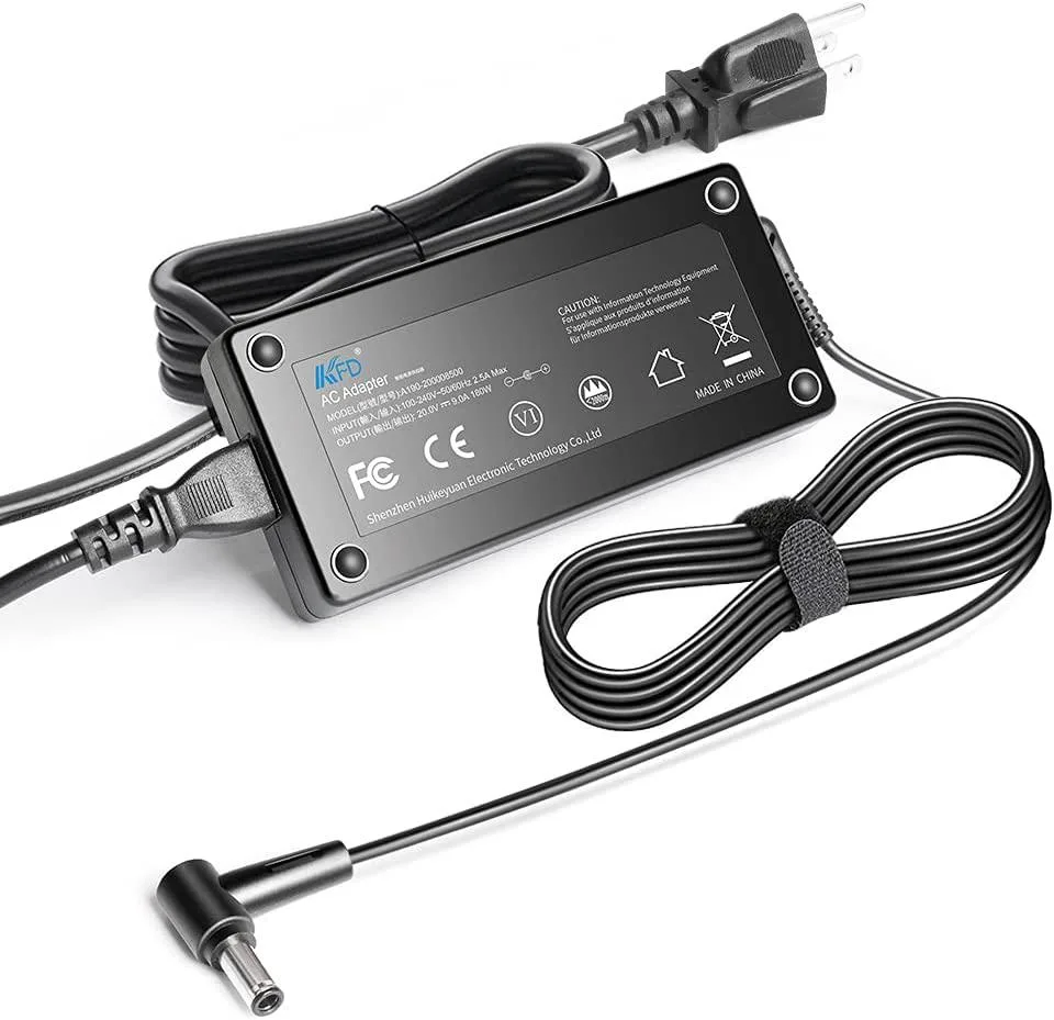myVolts myVolts 180W 20V 9A ac adapter 6.0×3.7mm for Asus ROG Zephyrus G14 GA401IV ADP-180TB H — product photo