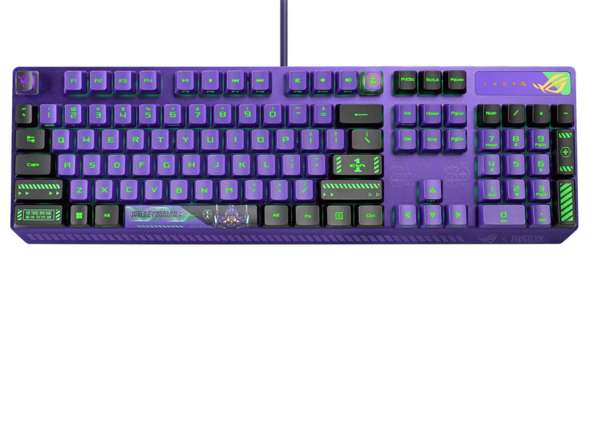 ASUS ASUS ROG Strix Scope RX EVA Edition gaming keyboard — product photo
