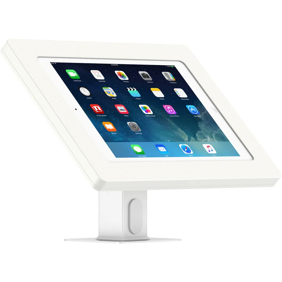 Vidabox Vidabox White Enclosure & Rotating Desk Mount Bundle for iPad 9.7 — product photo