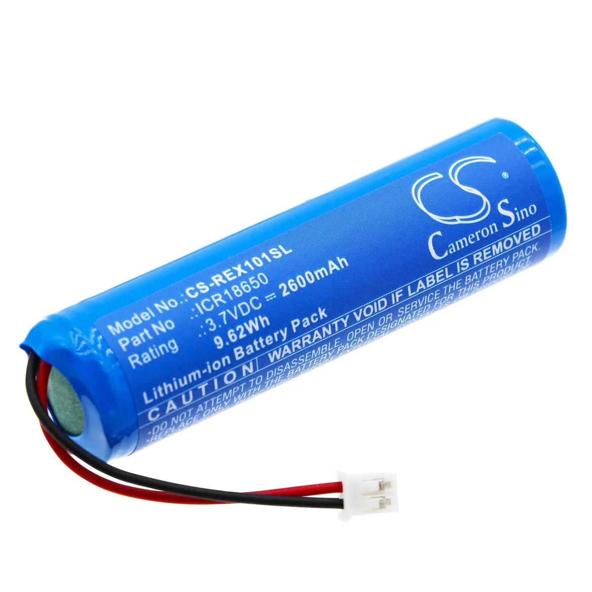 Cameron &amp; Co Cameron &amp; Co DS-CS-REX101SL 3.7V 2.6Ah Blue battery — product photo