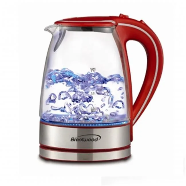 Brentwood Home Video (BCI Eclipse LLC) Brentwood Home Video (BCI Eclipse LLC) KT-1900R 1.7 L iced tea maker, Red — product photo