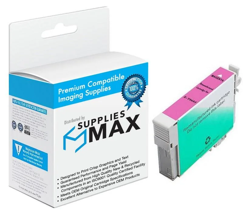 SuppliesMax SuppliesMax Epson T068320 Magenta Inkjet Cartridge — product photo