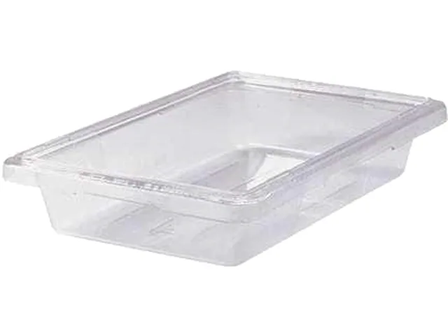 Rubbermaid Commercial Rubbermaid Commercial 3306CLE 5 Gallon Food Box Clear — fotografie produktu