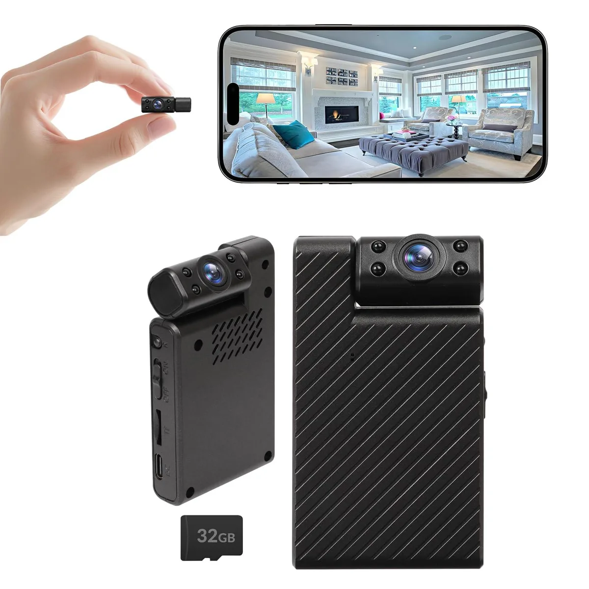 Clover TN-5 Wireless Surveillance 180° 32GB 15ft 24/7 — product photo