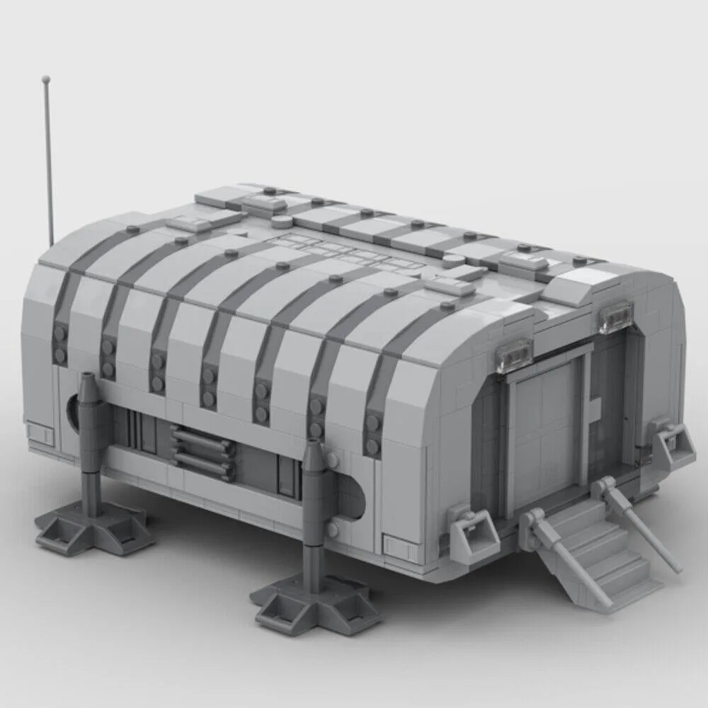ZITIANYOUBUILD ZITIANYOUBUILD MOC-158920 Normal Barracks Cargo Facility 1145 Parts — product photo