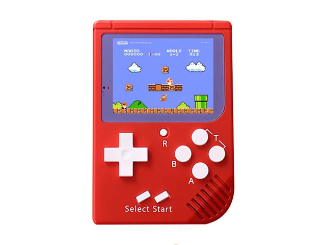 SOVAWIN SOVAWIN Retro Handheld Game Console Red 2.5" 129 Games — product photo