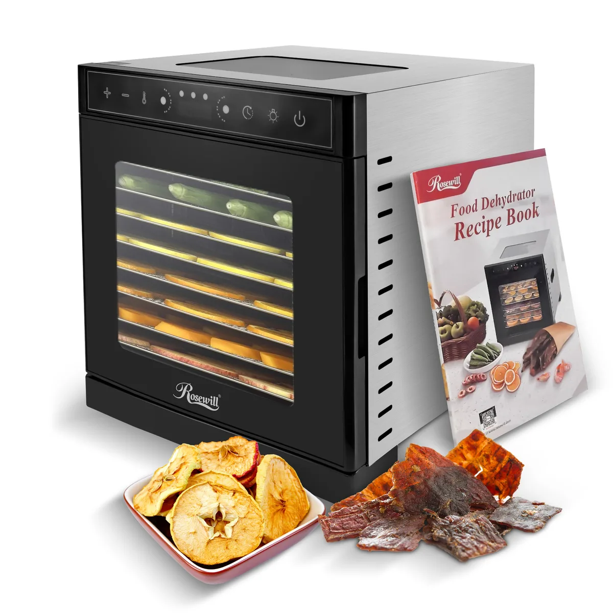 Rosewill Rosewill RHFD-25002 food dehydrator 400W 8 trays 95-195F 48h timer — product photo