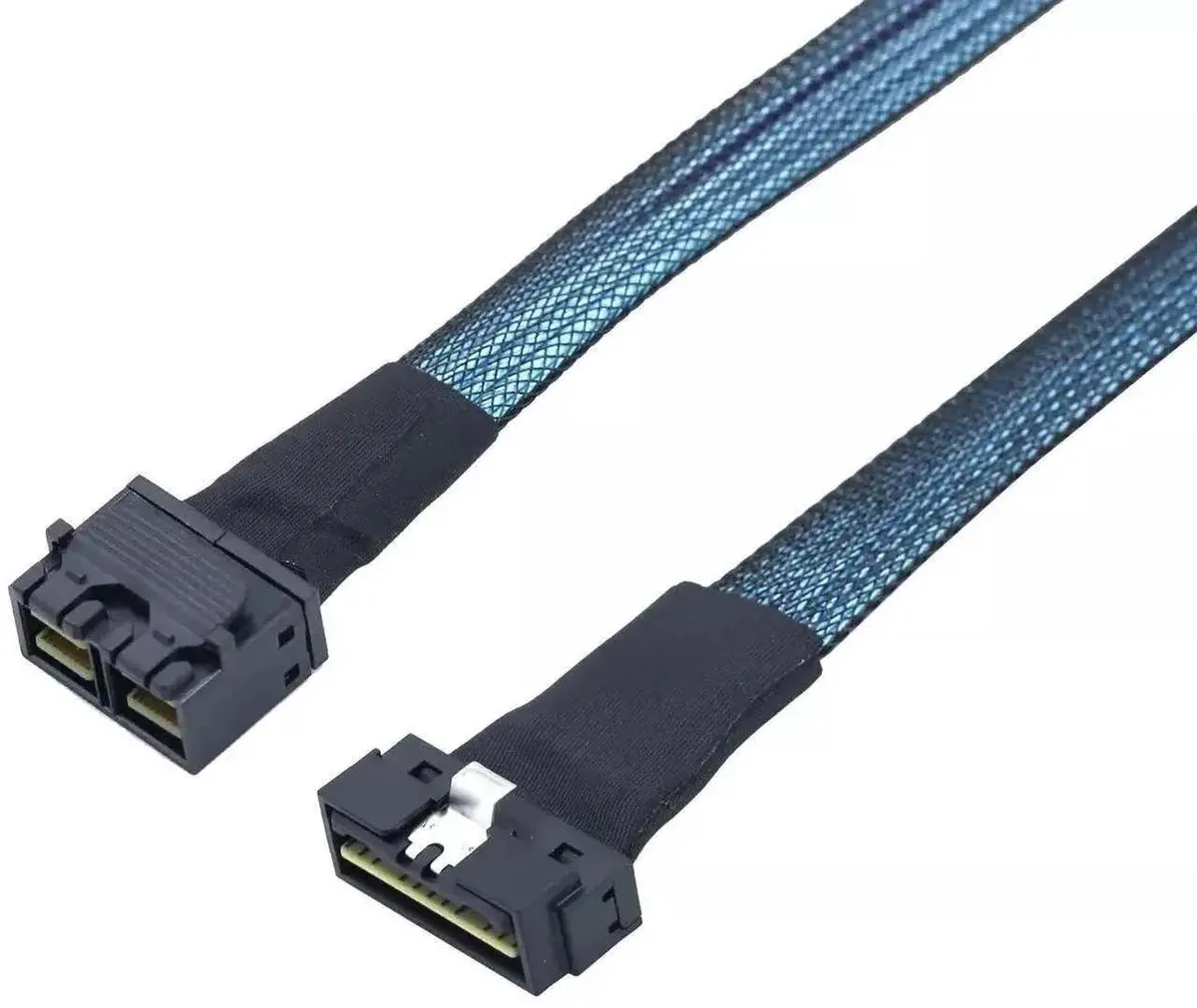 SMUGDESK SMUGDESK SAS 4.0 SlimSAS SFF-8654 8i to SFF-8643 8i 80cm cable — product photo