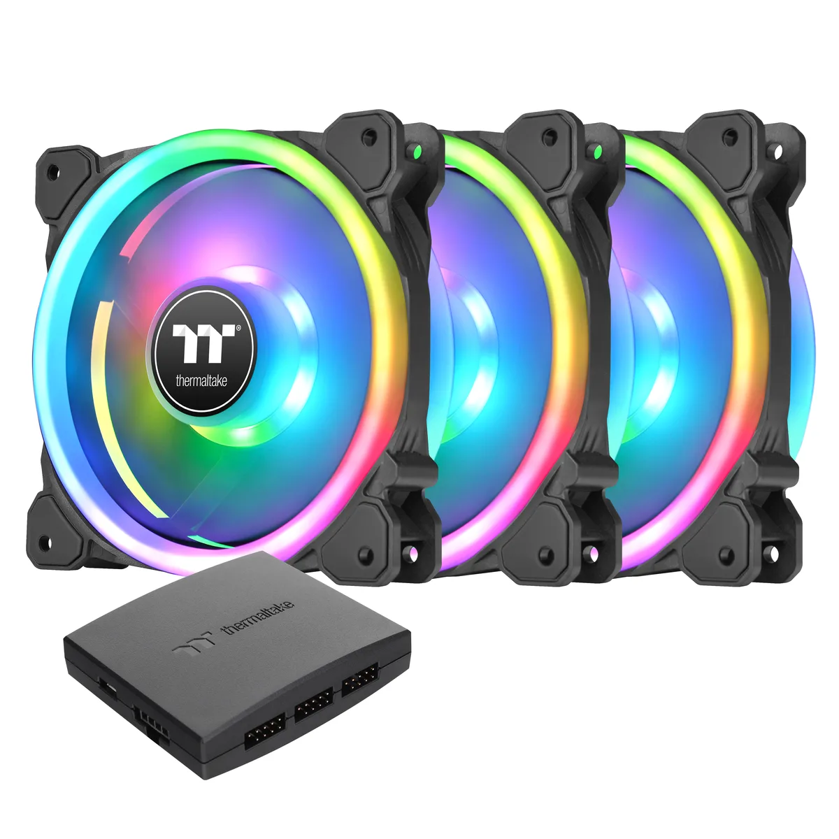 Thermaltake Thermaltake SWAFAN 14 RGB 3-pack 140mm 2000 RPM CL-F138-PL14SW-A — product photo