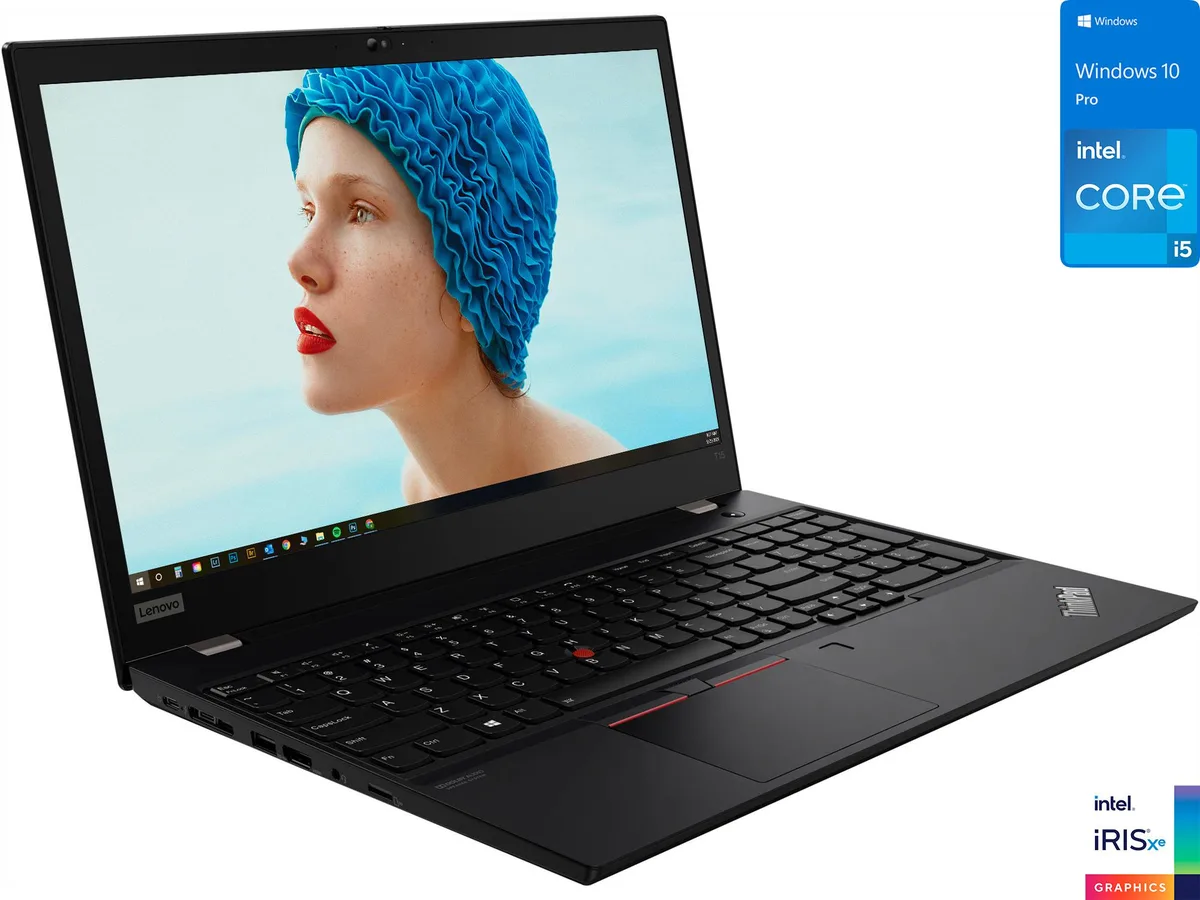 Lenovo Lenovo ThinkPad T15 Gen 2 laptop i5-1135G7 16GB 512GB NVMe 15.6 FHD — product photo