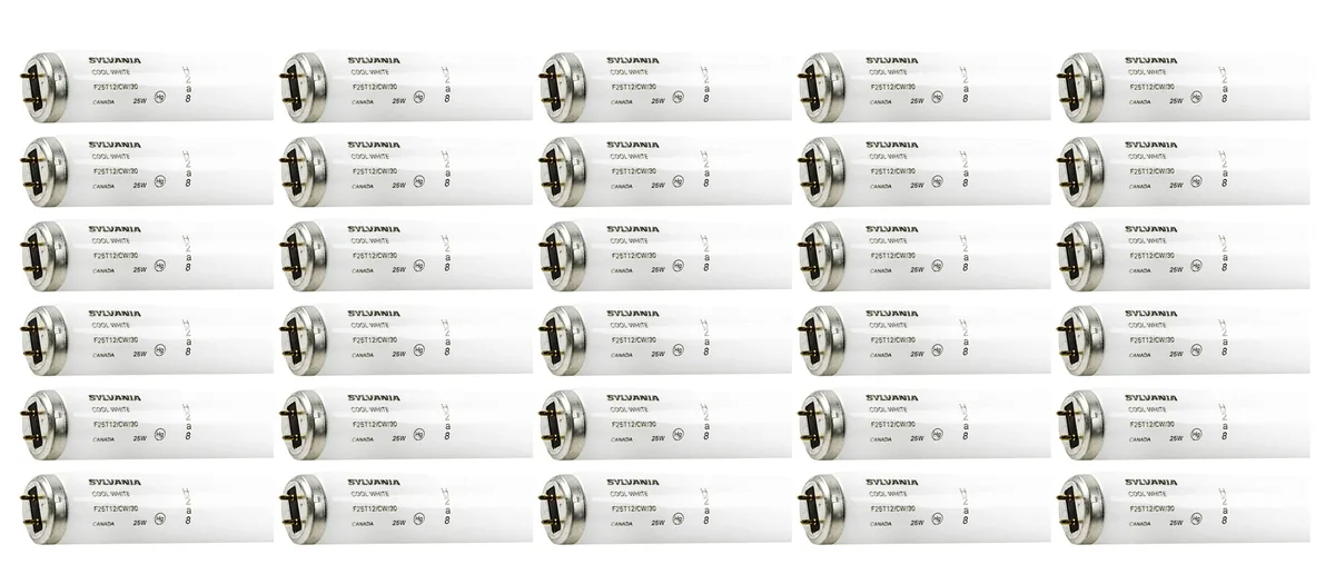 SYLVANIA SYLVANIA 22528 F25T12/CW/30 25W T12 4200K 30pk — product photo