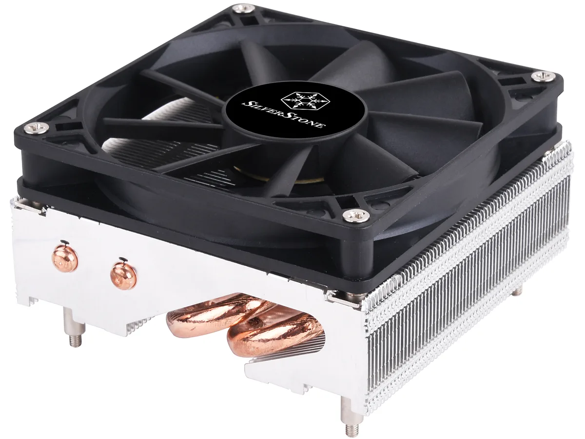 Silverstone Silverstone SST-AR11 92mm low-profile CPU cooler 47mm — product photo