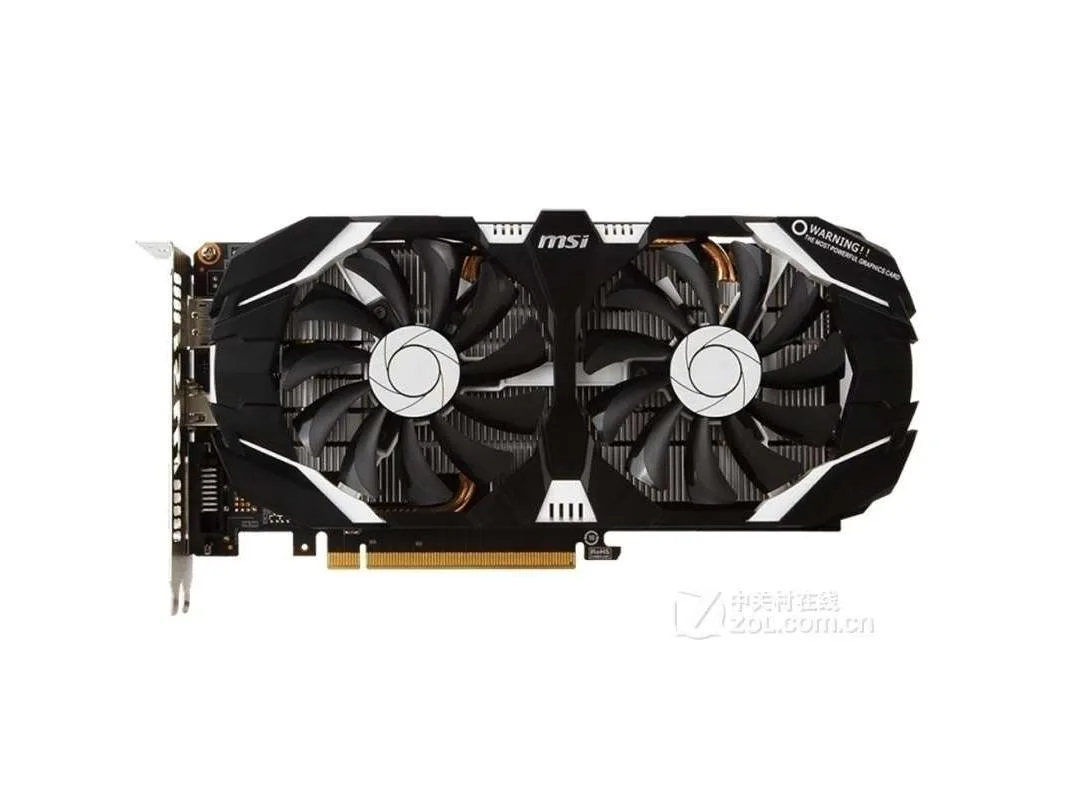 MSI MSI GeForce GTX 1060 CYCLONE 3GB GDDR5 graphics card — product photo
