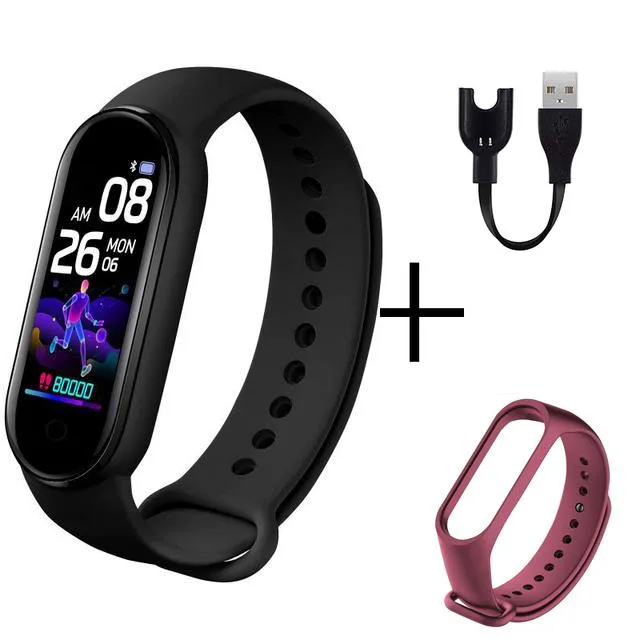 OEM Tools OEM Tools M5 Smart Watch Red Wine — product photo
