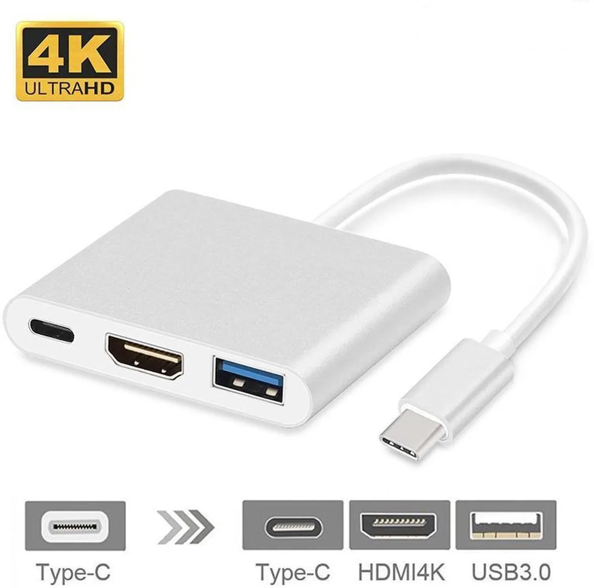 Vszerda Vszerda USB-C to HDMI video switch 4K 30Hz USB 3.0 PD 100W — product photo