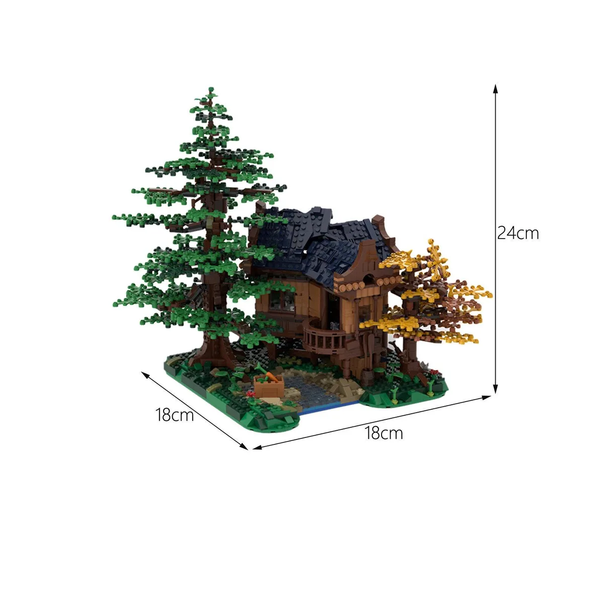 ZITIANYOUBUILD ZITIANYOUBUILD C6158 Modular Building Lake House 1909 Parts — product photo