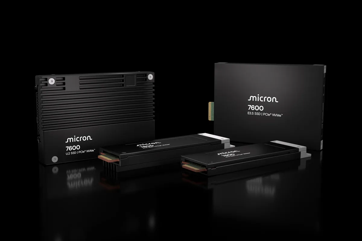 Micron Micron 7600 PRO 3.84TB U.2 NVMe enterprise SSD — product photo