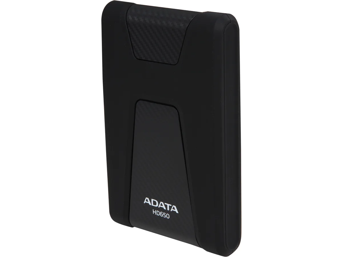 ADATA ADATA AHD650-1TU3-CBK 1TB portable hard drive — product photo