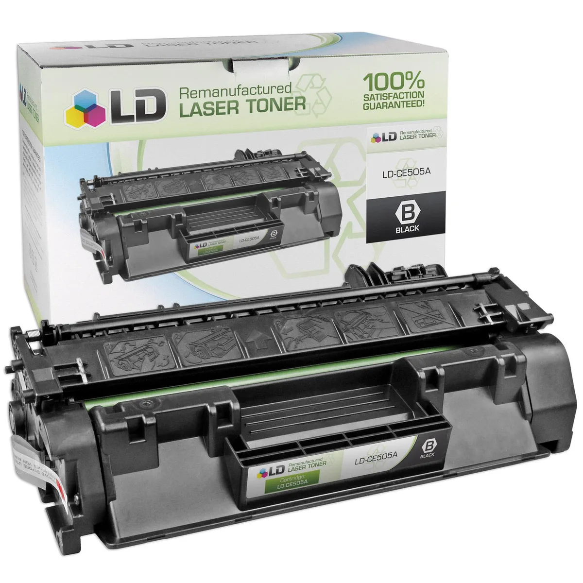LD Products LD Products Compatible Toner Cartridge HP 05A CE505A Black — product photo