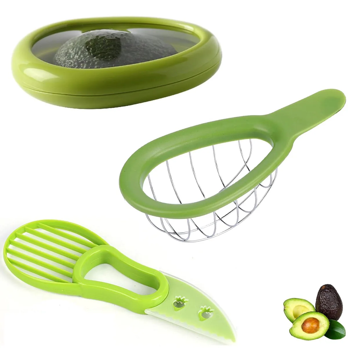  Aorplim Avocado 3 Piece Set Avocado Slicer — product photo