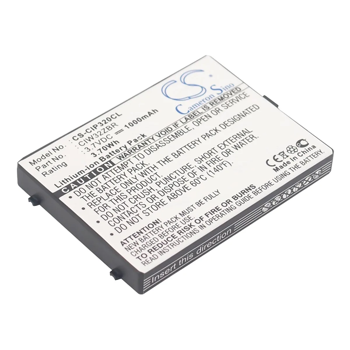 Cameron &amp; Co Cameron &amp; Co DS-CS-CIP320CL telephone accessory 1000mAh Li-ion 3.7V Black — product photo