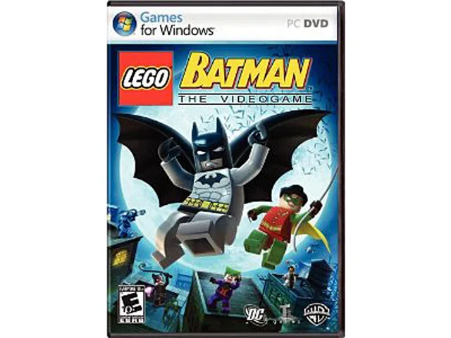 Standard PC DVD case with LEGO Batman cover art