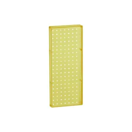 Azar Displays Azar Displays 770820-YEL 8" x 20.625" Pegboard Panel Yellow PK2 — product photo