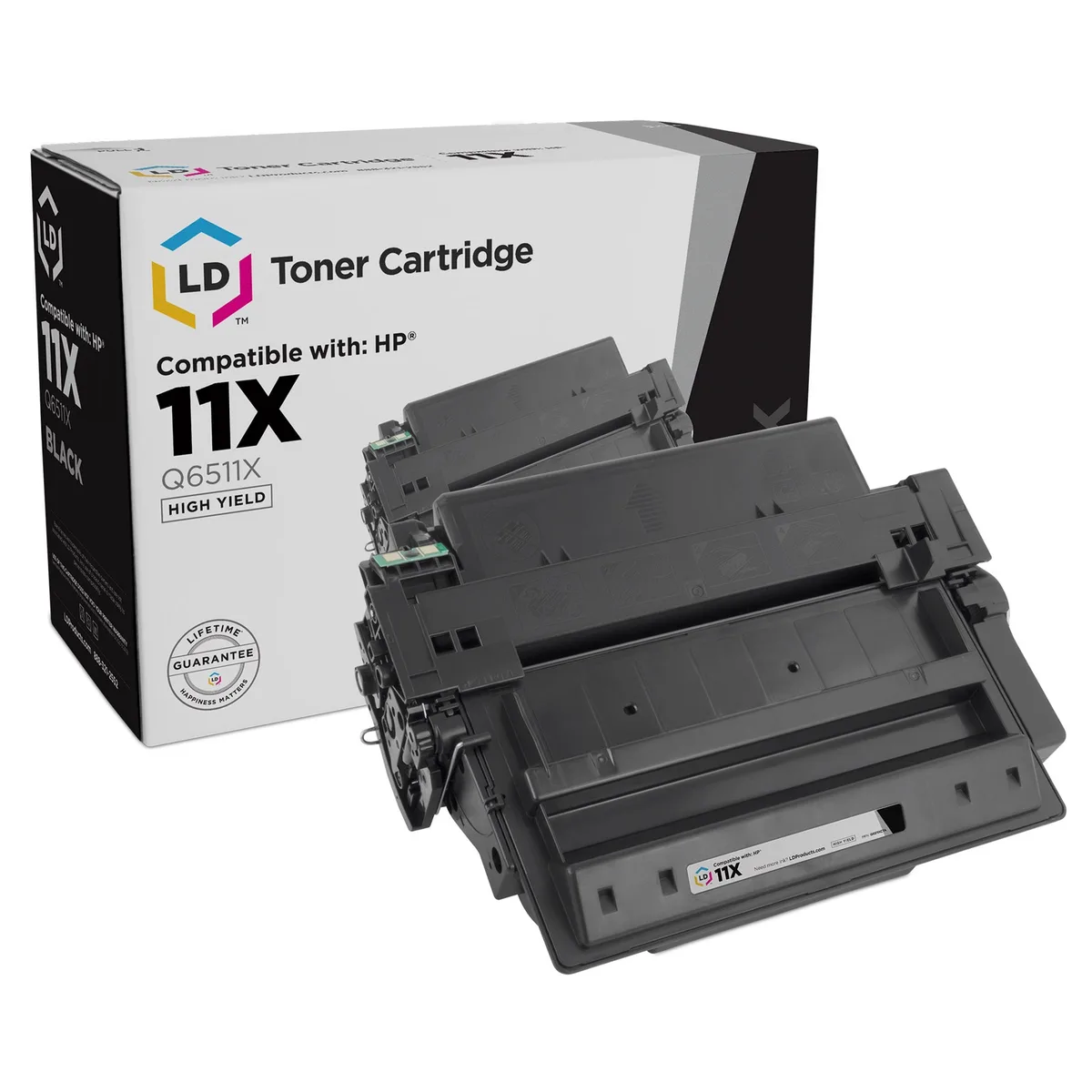 LD Products LD Products Q6511X (11X) High Yield Black Toner Cartridge 12000 Pages — product photo