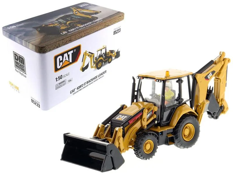 DieCast Masters DieCast Masters CAT 420F2 IT Backhoe Loader 1/50 High Line Series hobby collectible — product photo