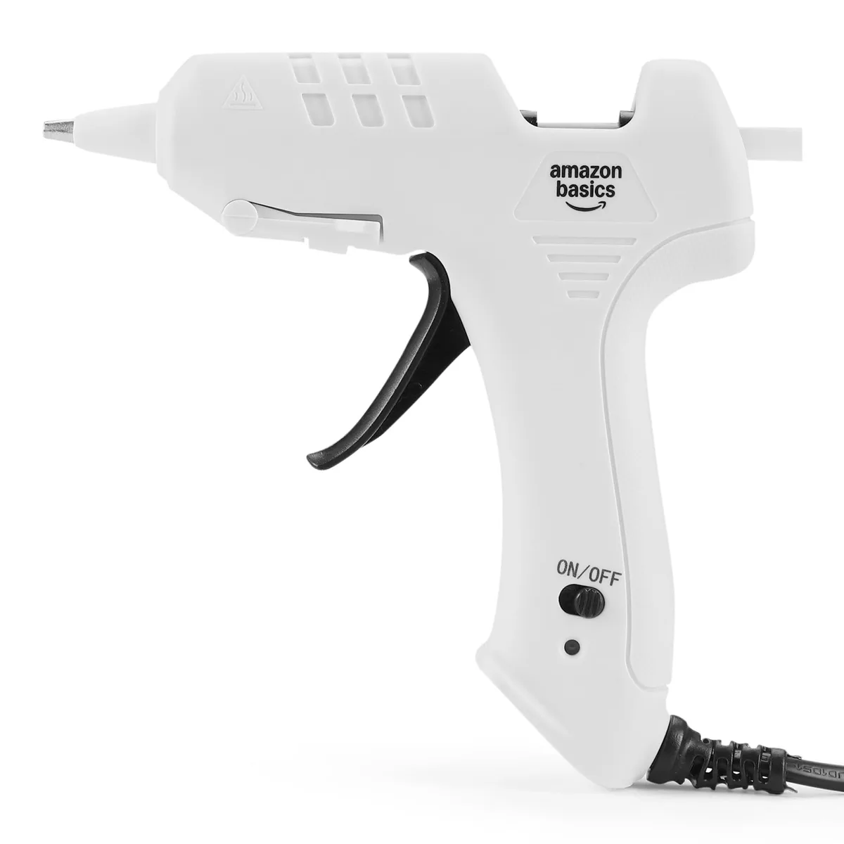 Amazon Basics NKK-006WN Hot Glue Gun Kit 30 Sticks 20W White — product photo
