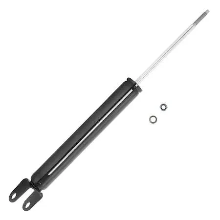 Unity rear shock absorber cylinder silver metal body visible mounting hardware