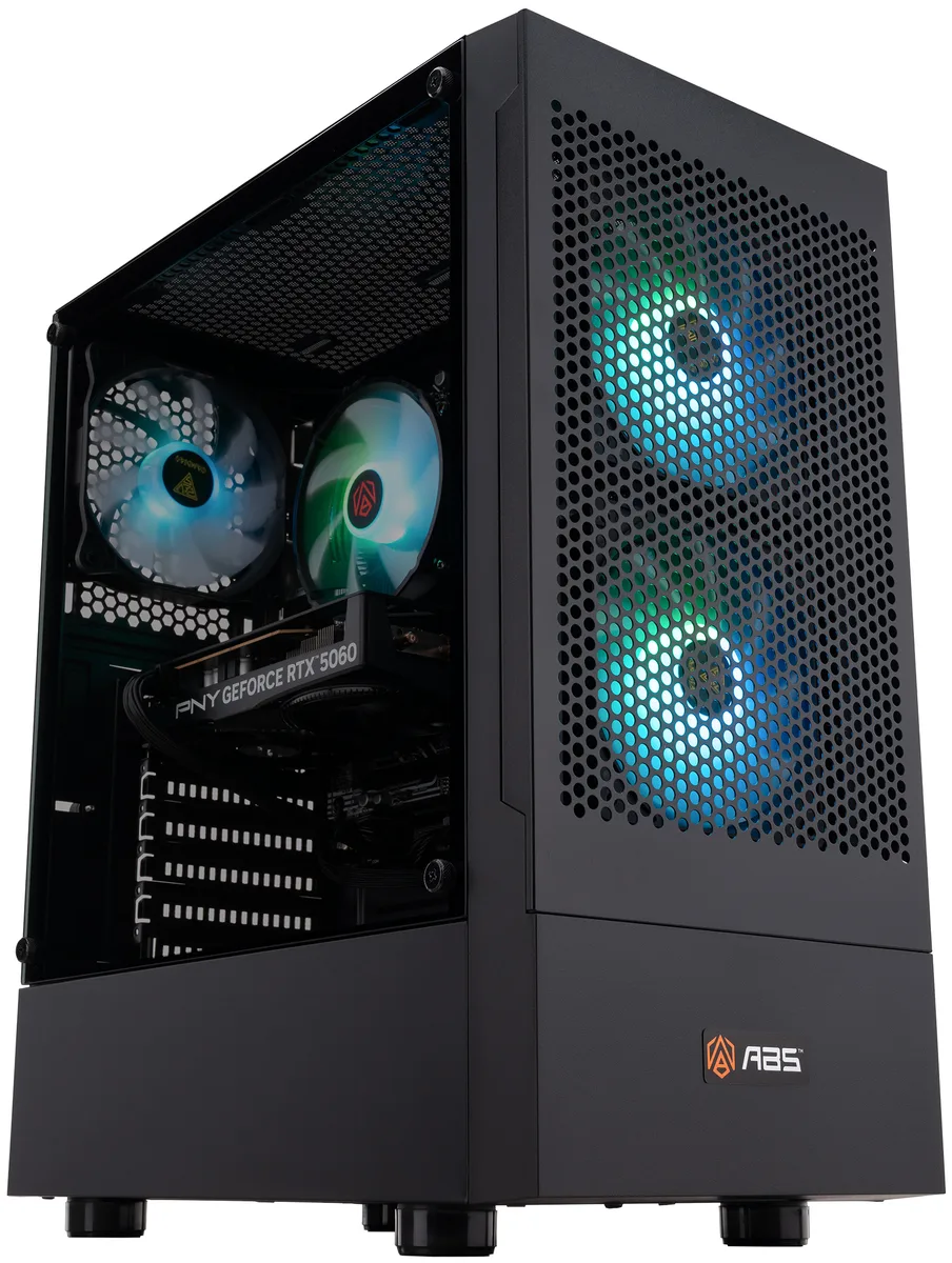 ABS ABS FA120F50602 gaming PC Intel Core 5 120 RTX 5060 32GB DDR4 1TB NVMe — product photo