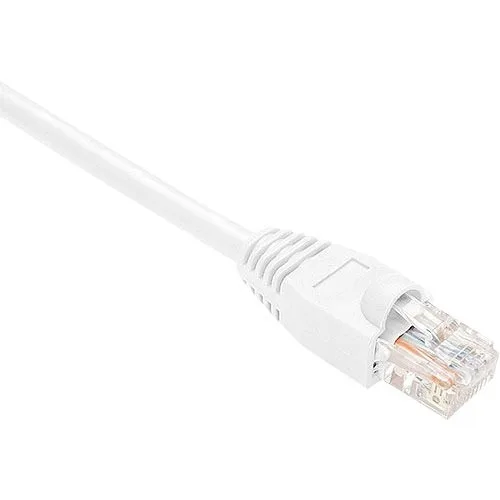 Oncore Power Systems, Inc. Oncore Power Systems, Inc. PC6-01F-WHT-SH-S 1 ft Cat6 snagless shielded network ethernet cable white — product photo